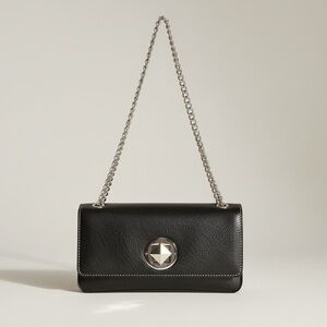 NWOT Kate Spade Silver-Chain Black Shoulder Bag – NWOT